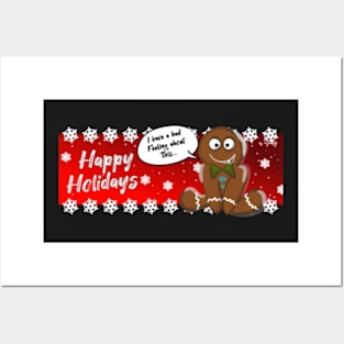 Ginger Bread Xmas Mug Posters and Art